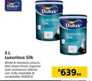 Dulux Luxurious Silk-5Ltr Each