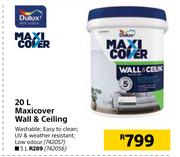 Dulux Maxicover Wall & Ceiling-5Ltr