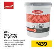 Plascon True Colour Acrylic PVA-20Ltr