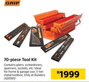 Grip 70 Piece Tool Kit