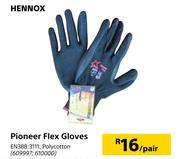 Hennox Pioneer Flex Gloves-Per Pair