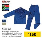 Beck Conti Suit 