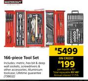 Mastercraft 166 Piece Tool Set