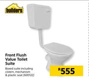 Builders Front Flush Value Toilet Suite