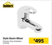 Builders Style Basin Mixer 