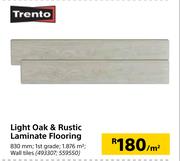 Trento Light Oak & Rustic Laminate Flooring 830mm-Per Sqm
