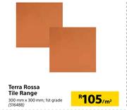 Terra Rossa Tile Range-300mm x 300mm Per Sqm