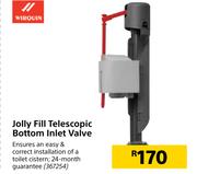Wirquin Jolly Fill Telescopic Bottom Inlet Valve