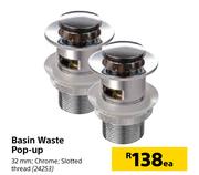 Basin Waste Pop Up-Each
