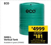 Eco 5000L Vertical Tank