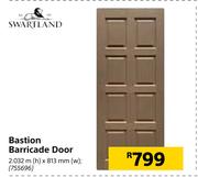 Swartland Bastion Barricade Door-2032m (h) x 813mm (w)