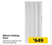 Milano Folding Door-2032m (h) x 813mm (w)