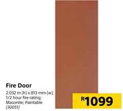 Fire Door-2032m (h) x 813mm (w)