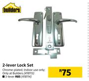 Builders 3 Lever Lock Set