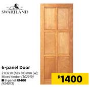 Swartland 6 Panel Door-2032m (h) x 813mm (w)