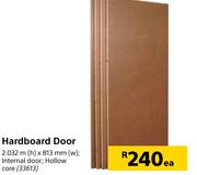 Hardboard Door-2032m (h) x 813mm (w) Each