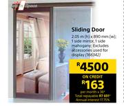 Slide n Space Sliding Door 2.05m x 890mm 166342