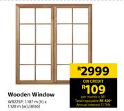 Wooden Window WB22SP