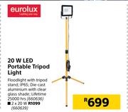 Eurolux 20W LED Portable Tripod Light