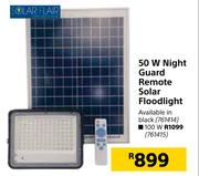 Solar Flair 50W Night Guard Remote Solar Floodlight