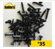 Builders Drywall Coarse Screw 3.5mm x 25mm