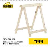 Builders Pine Trestle-800mm x 760mm