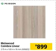 PG Bison Melawood Coimbra Linear-2.75m x 1.83m x 16mm
