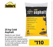 Builders 25Kg Cold Asphalt