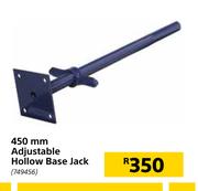 450mm Adjustable Hollow Base Jack