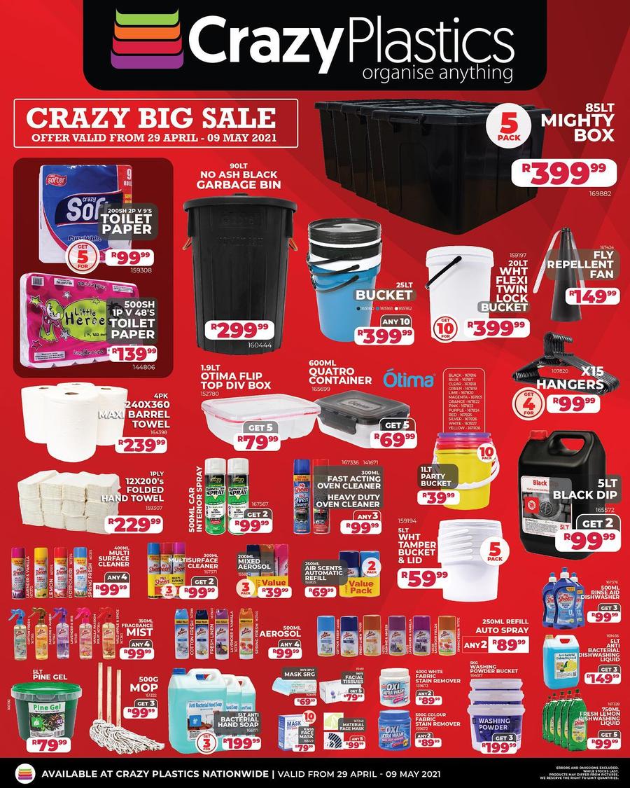Crazy Plastics (29 April 02 May 2021) — m.guzzle.co.za