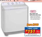 Defy 8kg Twin Tub Washing Machine