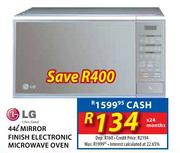 LG 44Ltr Mirror Finish Electronic Microwave Oven