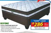 Restonic 152cm Sapphire Base Set