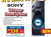Sony V6 Power Sound System