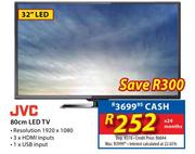 JVC 32"(80cm) LED TV