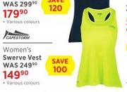 Capestorm Women's Swerve Vest In Various Colours
