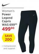Nike Women's Power Legend Capris