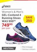 Asics Women's & Men's GEL-Contend 4 Running Shoes-Per Pair