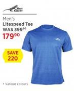 First Ascent Men's Litespeed Tee