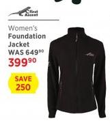 First Ascent Women's Foundation Jacket