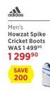 Addidas Men's Howzat Spike Cricket Boots