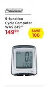 Sportsmens Warehouse 9 Function Cycle Computer