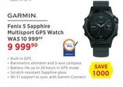 Garmin Fenix 5 Sapphire Multisport GPS Watch