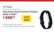 Fitbit Alta Heart Rate Activity Tracker