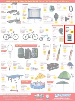 Sportsmans Warehouse : Annual Yellow Ticket Sale (30 Dec 2017 - 11 Jan 2018), page 2