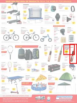Sportsmans Warehouse : Annual Yellow Ticket Sale (30 Dec 2017 - 11 Jan 2018), page 2