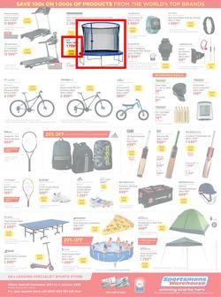 Sportsmans Warehouse : Annual Yellow Ticket Sale (30 Dec 2017 - 11 Jan 2018), page 2