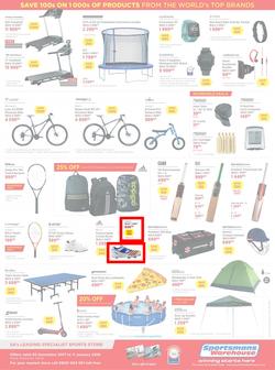 Sportsmans Warehouse : Annual Yellow Ticket Sale (30 Dec 2017 - 11 Jan 2018), page 2