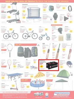 Sportsmans Warehouse : Annual Yellow Ticket Sale (30 Dec 2017 - 11 Jan 2018), page 2