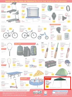 Sportsmans Warehouse : Annual Yellow Ticket Sale (30 Dec 2017 - 11 Jan 2018), page 2